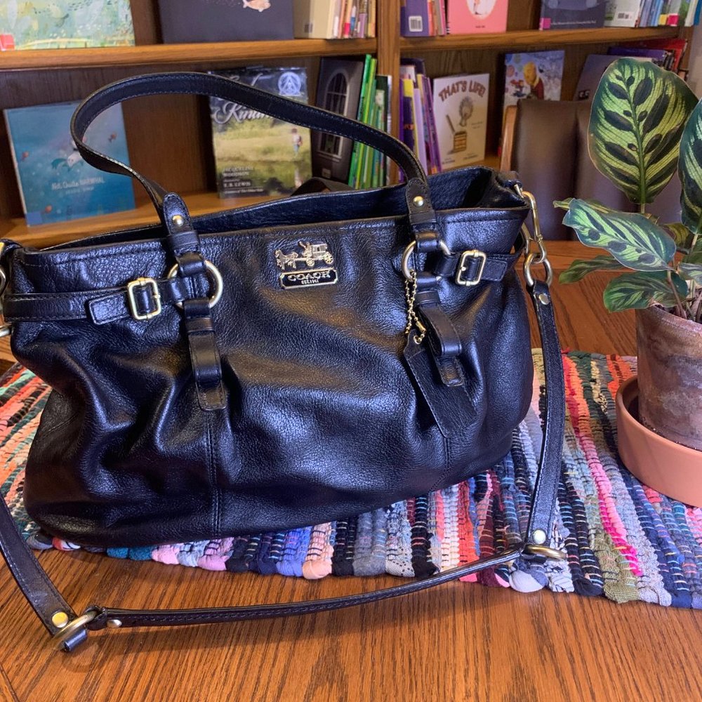 COACH FACTORY leather shoulder bag - Picture 5 of 6